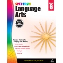 Spectrum Language Arts Workbook Grade 6 Paperback
