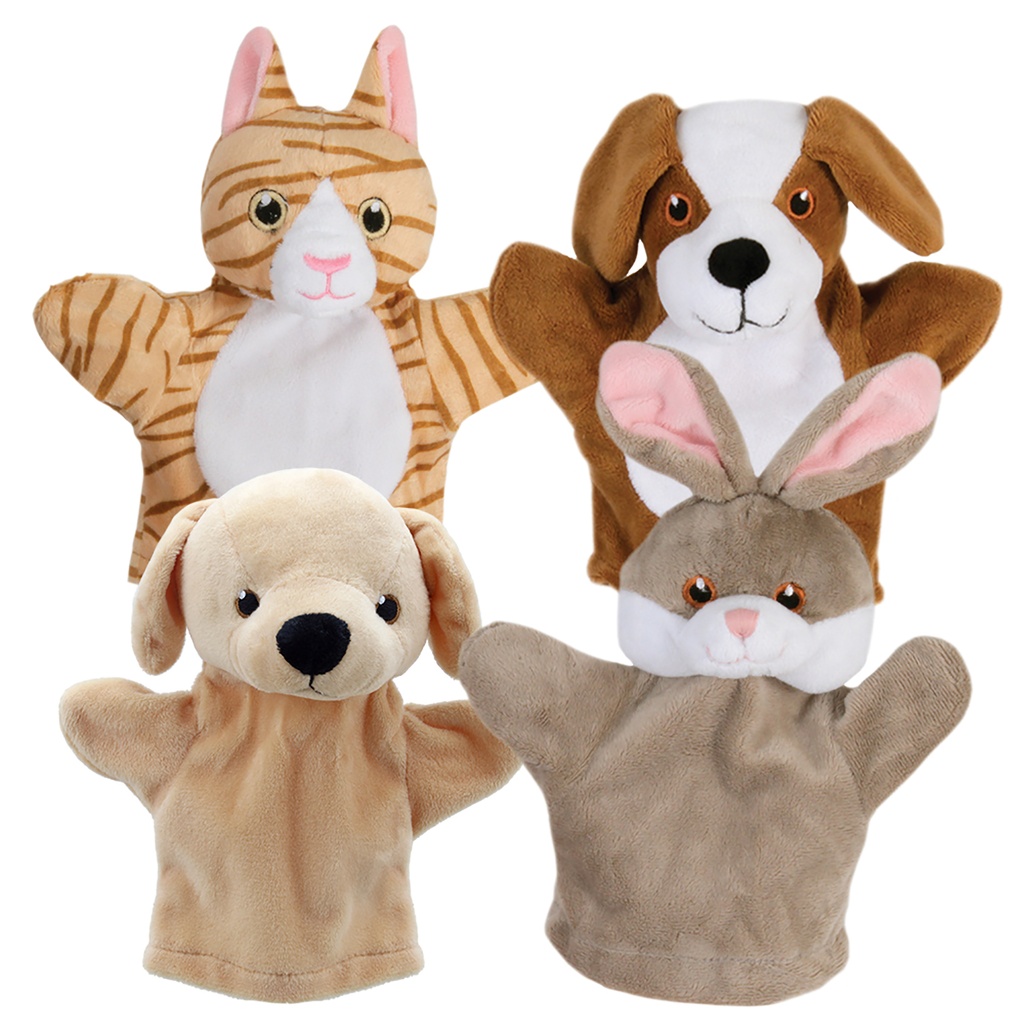 My First Pets Puppets Set of 4