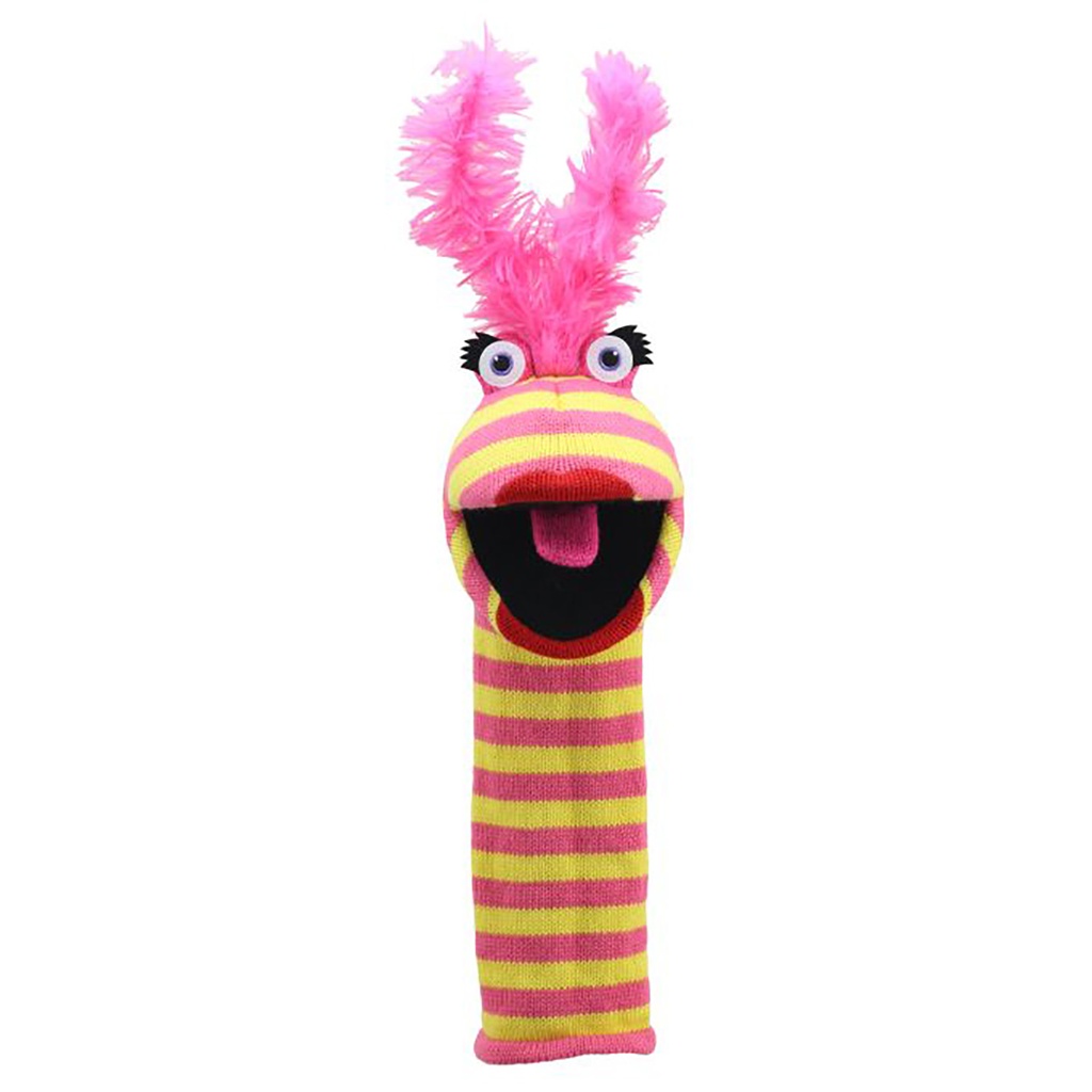 Lipstick Eco Knitted Puppet