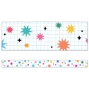 Happily Ever Elementary Retro Remix Bursts & Twinkles Straight Border