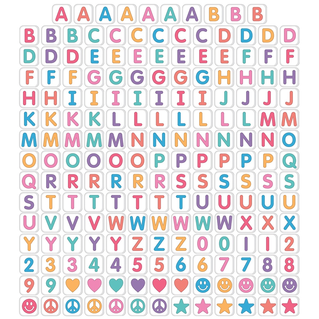 Crafty and Cool Letter Beads Letters