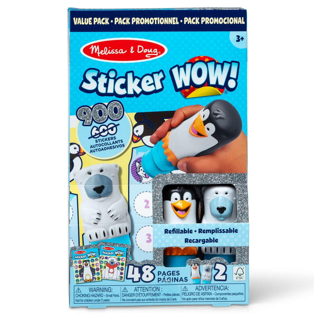Sticker WOW! Winter Activity Pad & Sticker Stamper Value Pack