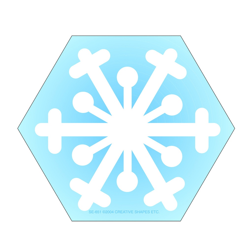 Mini Snowflake Creative Shapes Notepad