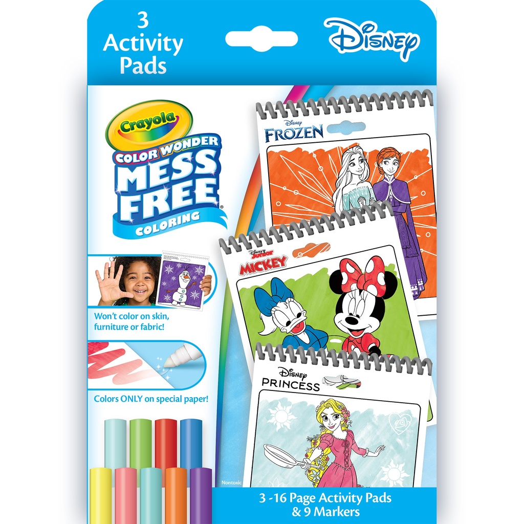 Disney Color Wonder 3-Pack Activity Pad Bundle