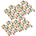 Assorted Plastic One Hole Pencil Sharpeners 144ct