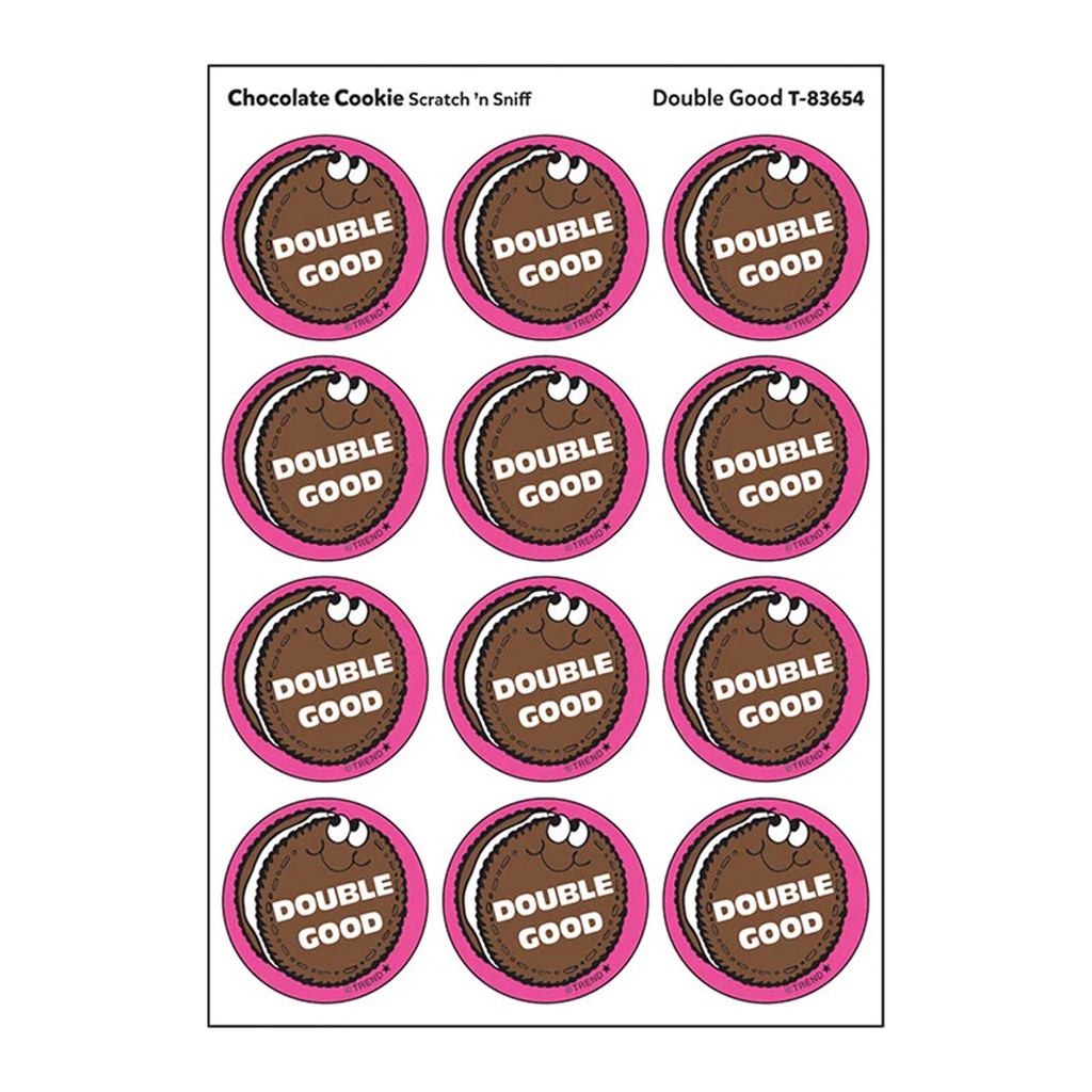 Double Good Chocolate Cookie Scent Stickers