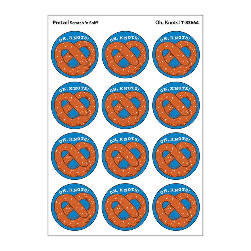 Oh Knots! Pretzel Scent Stickers