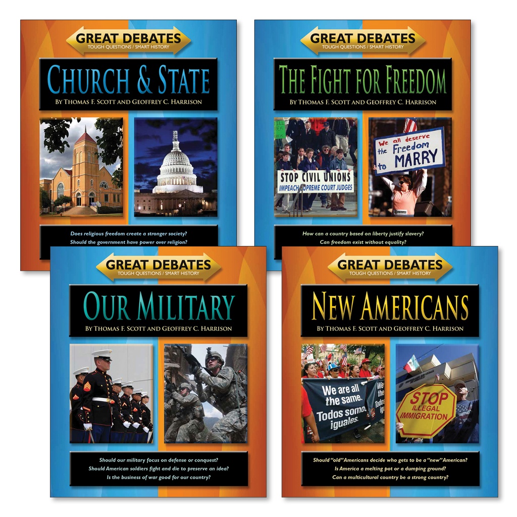 Great Debates 4 Book Complete Set