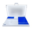 Home Office Portable Workstation Desk with Built-in Storage