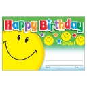 TREND® Happy Birthday Smile Recognition Awards — 30/Pack, 5.5" × 8.5"