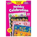 TREND® Holiday Celebration Sparkle Stickers® Variety Pack — Seasonal rewards that shine