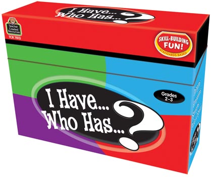 Teacher Created Resources® I Have, Who Has Language Arts — Grades 2–3 whole‑class vocabulary
