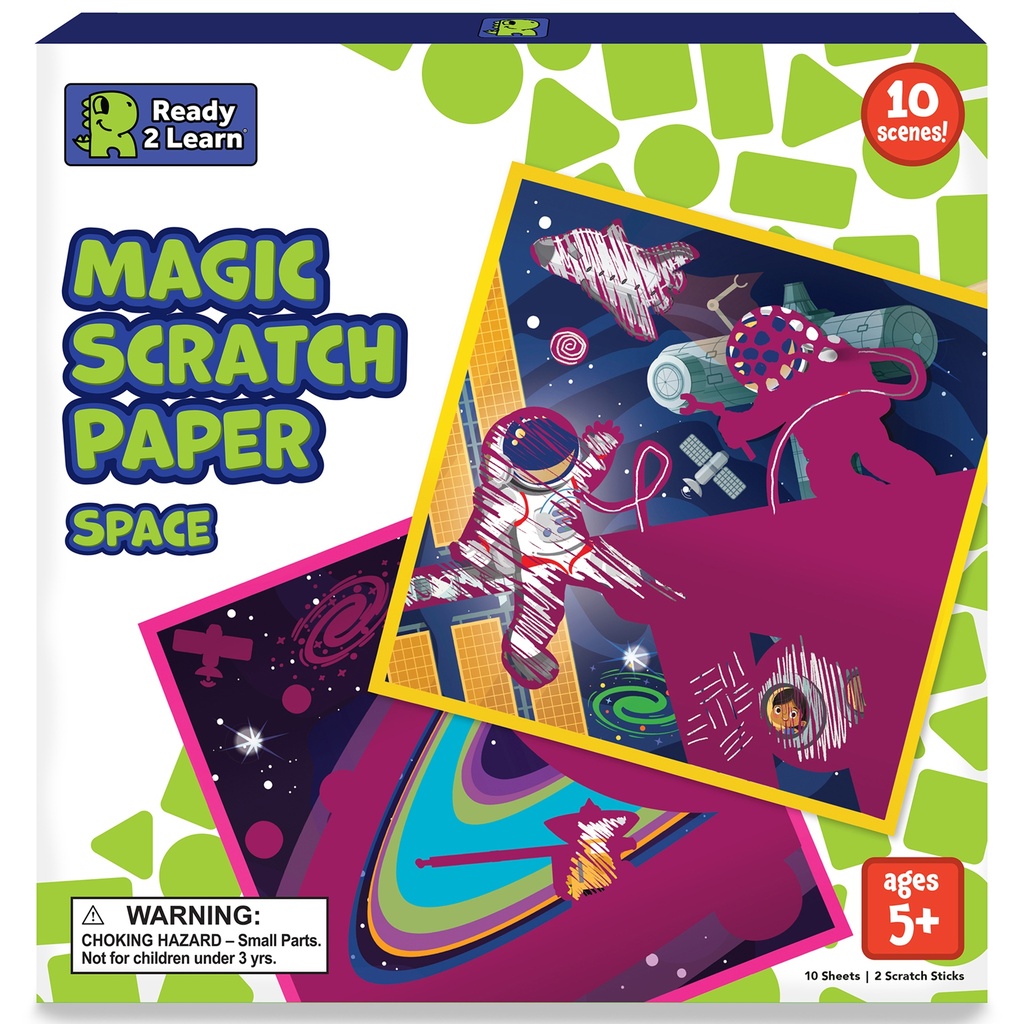Space Magic Scratch Paper