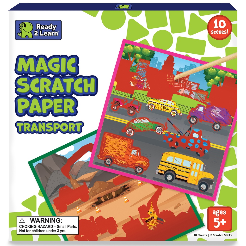 Transport Magic Scratch Paper