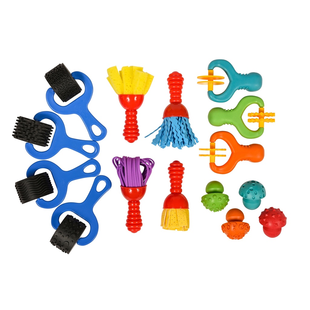 Squish 'N' Roll Paint & Dough Tools