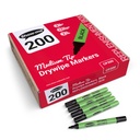 Black Medium Tip Slim Barrel Dry Erase Markers 200ct