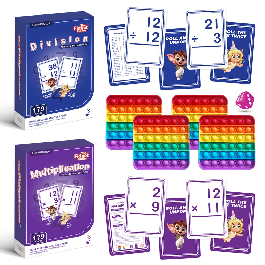 The Fidget Game Ltd® Math Bundle
