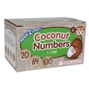 Large Coconut Numbers 1-100