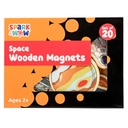Space Spark & Wow Wooden Magnets