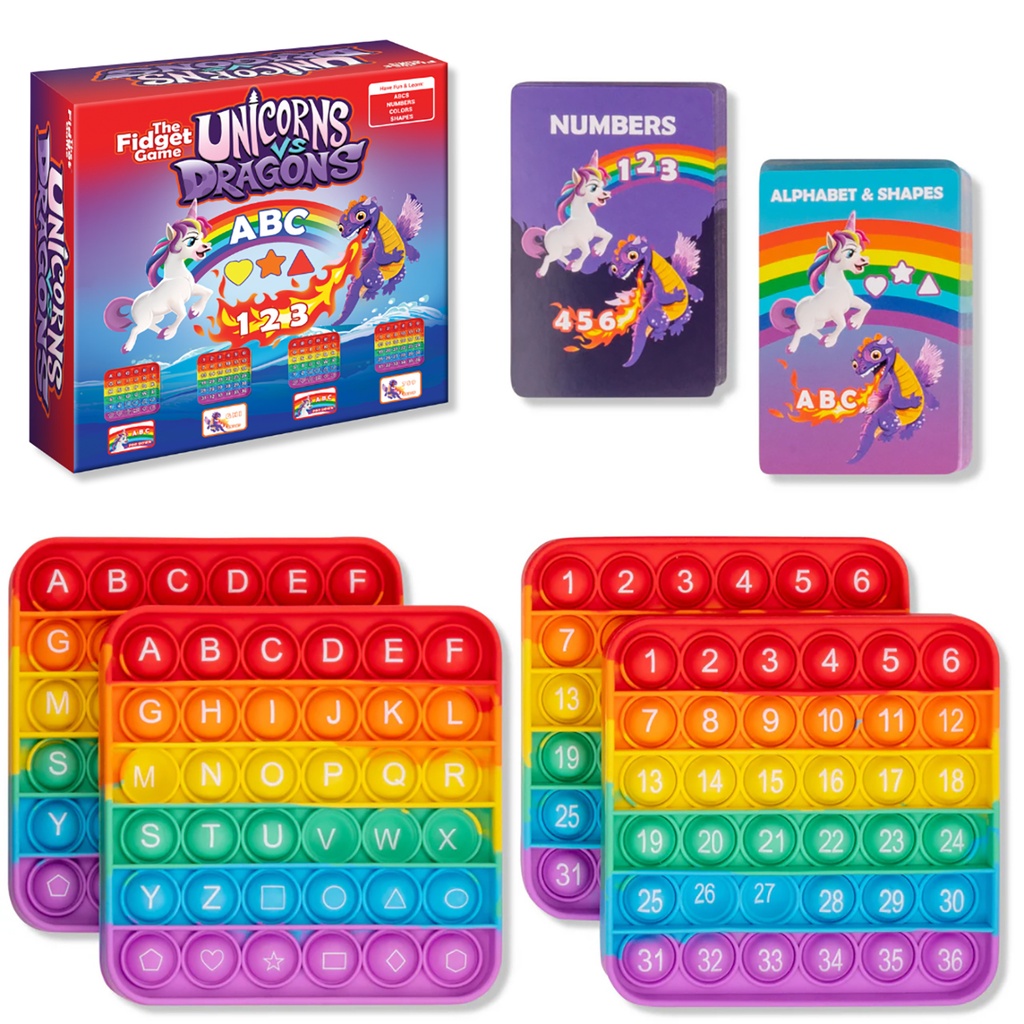 Unicorns vs Dragons Educational Game