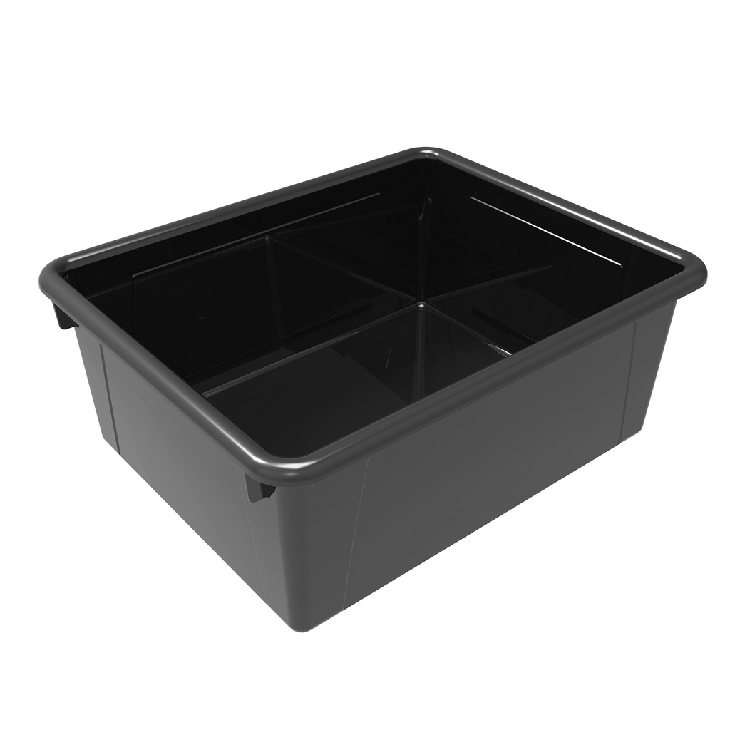 Black Deep Storage Tray