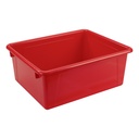 Red Deep Storage Tray