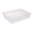 Clear Flate Storage Trays Pack of 5