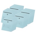 12 Page 7" x 8.5" Examination Blue Books 3/8" Ruled 50ct