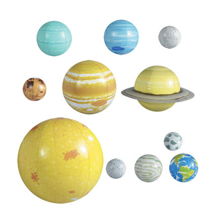 Inflatable Solar System Set             Each