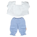 Warm Weather Blouse & Pants 15" Doll Clothing Set