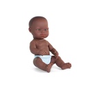 African Girl with Down Syndrome 12.625" Baby Doll