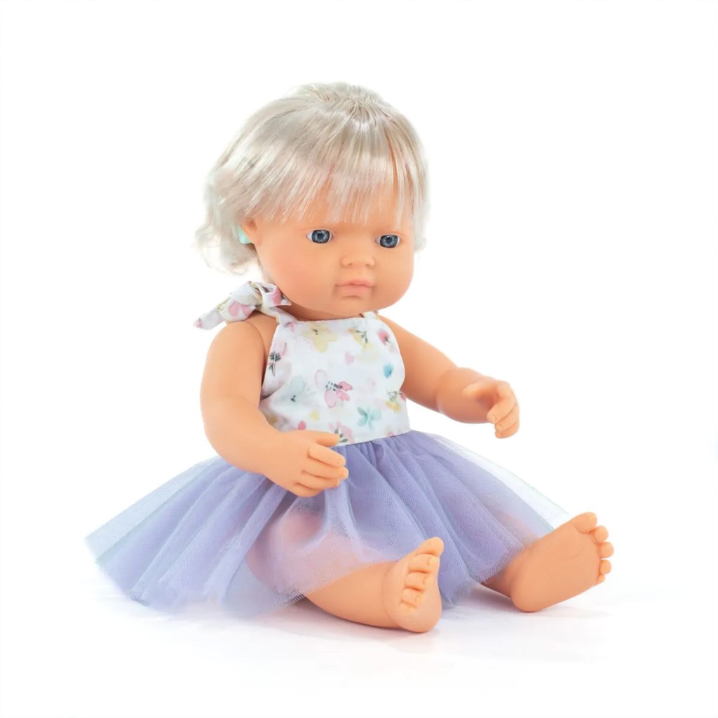 Caucasian Girl with Hearing Implant 15" My Friends & Me Baby Doll