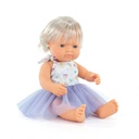 Caucasian Girl with Hearing Implant 15" My Friends & Me Baby Doll