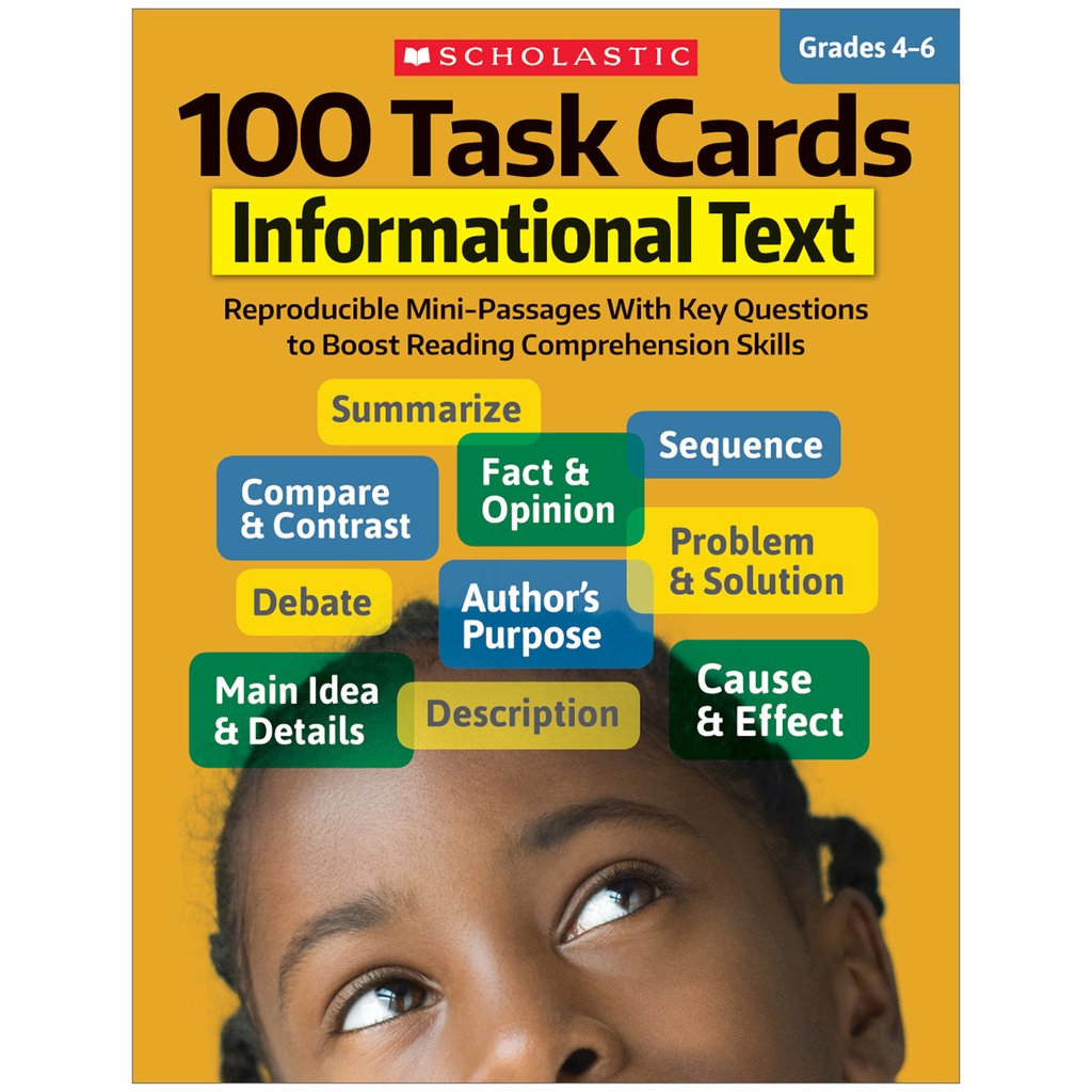 Informational Text 100 Task Card Set