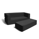 Zipline Kids Sofa & Large Ottoman 3 in 1 Fold Out Sofa