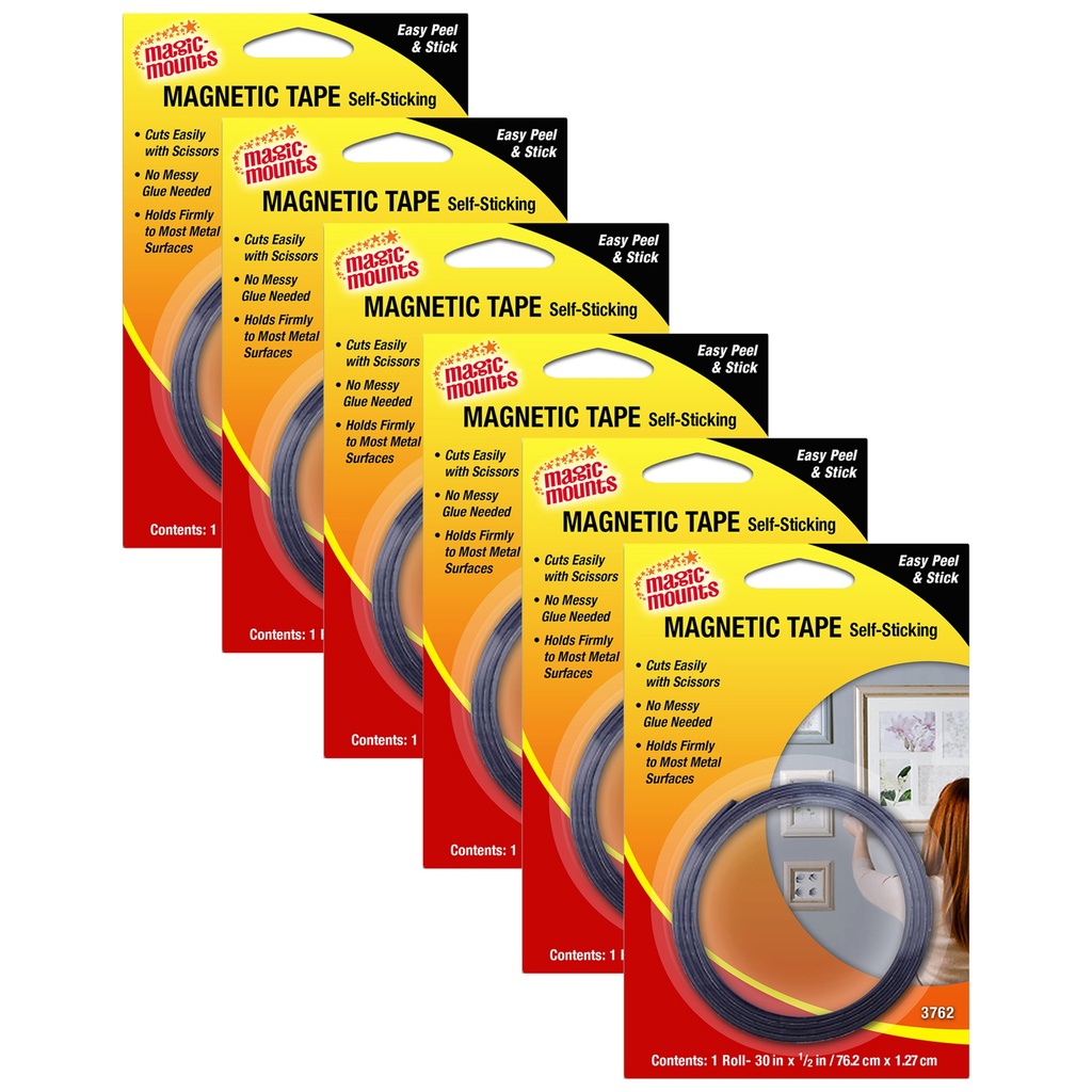 Magnetic 1/2" X 30" Tape Rolls