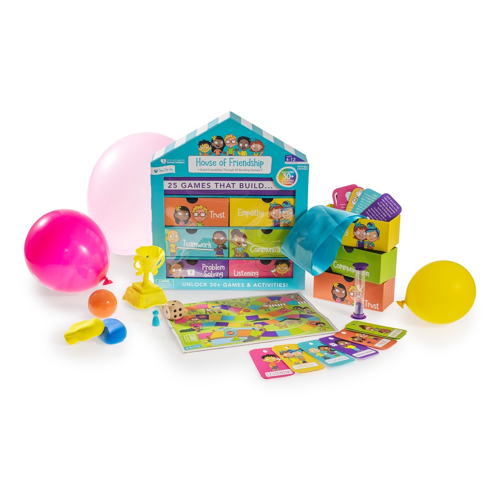 Open the Joy® House of Friendship, DIY Friendship Playhouse Kit for Kids — Social-Emotional Learning Kit