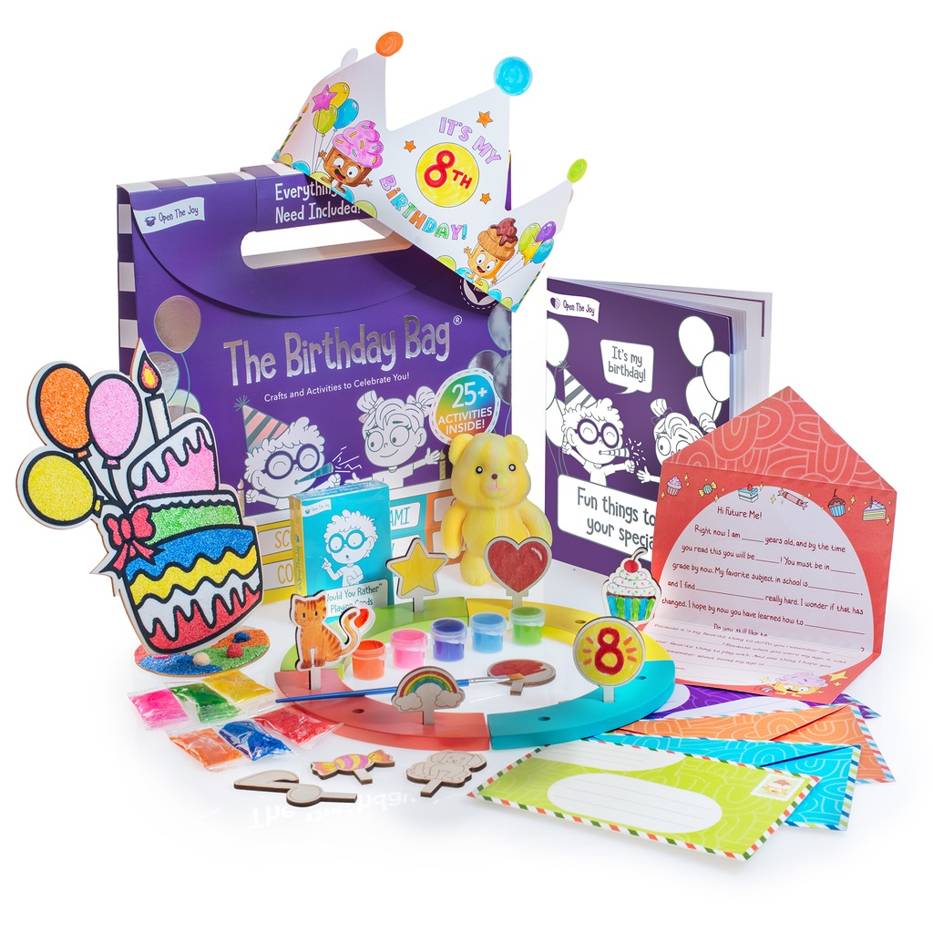 Open the Joy® The Birthday Bag, Activities for Kids — Social-Emotional Learning Tool