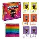 The Fidget Game Ltd® Number Ninja Game, Flash Cards & Fidget Mat — Math Learning Game