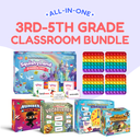 The Fidget Game® 3–5 Classroom Bundle — Game-based stations that build advanced vocabulary, reading comprehension, and math fluency for Grades 3–5