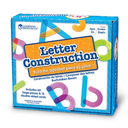 [8555 LER] Letter Construction Activity Set