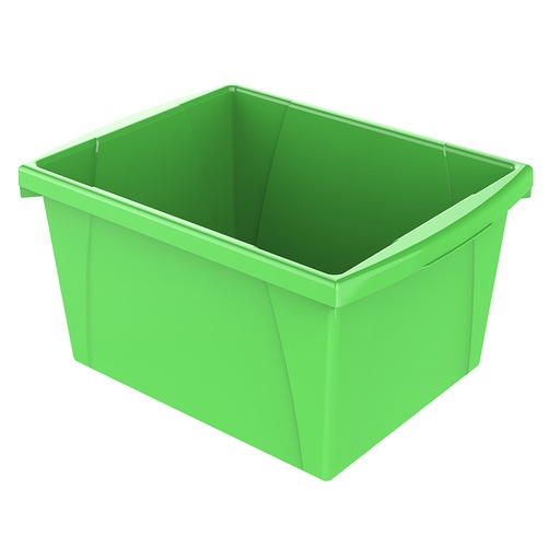 [61480U06C STX] Small Classroom Storage Bin Green Each