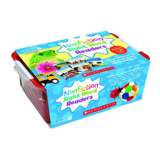 [584286 SC] Scholastic® Nonfiction Sight Word Readers — Level B classroom tub
