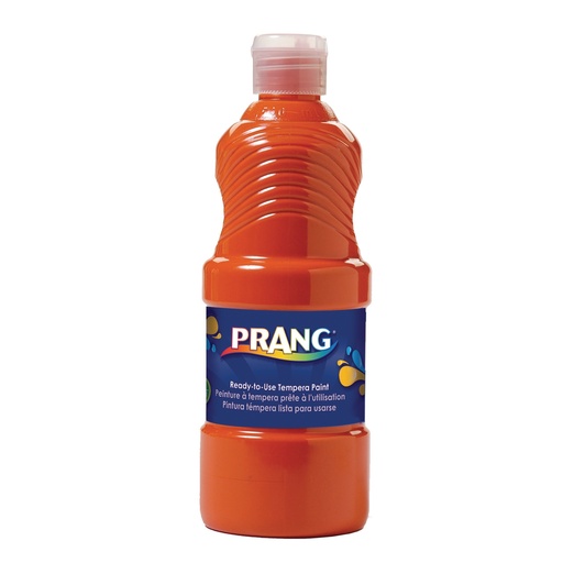 [21602 DIX] Orange 16oz Prang Ready to Use Tempera Paint
