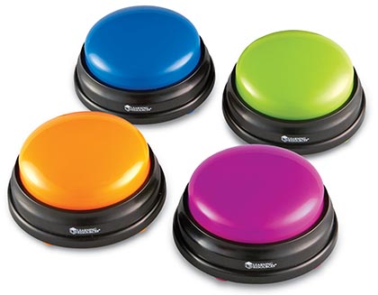 [3774 LER] Pack of 4 Answer Buzzers