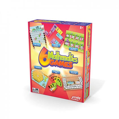 [403 JL] Junior Learning® 6 Mathematics Games, Numbers & Place Value Set (JRL403)