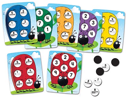 [1764 LER] Learning Resources® Spot On 10! Math Game