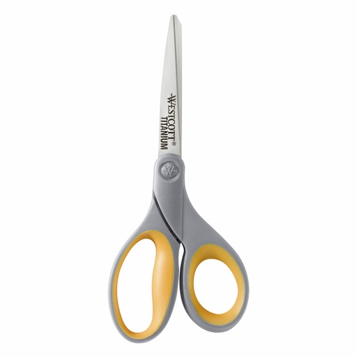 [13529 ACM] Soft Handle Titanium Bonded Scissors, 8" Straight | 13529 ACM