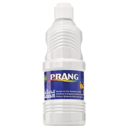 [10707 DIX] Prang Washable Tempera Paint, White, 16 oz,16 fl oz, 1 Bottle 