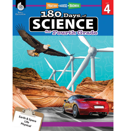 [51410 SHE] 180 Days of Science for 4th Grade